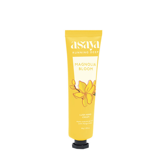 Asaya Magnolia Floral Hand Cream Softens Dry, Rough Hands For Men & Women Grab2Buy Asaya Grab2Buy