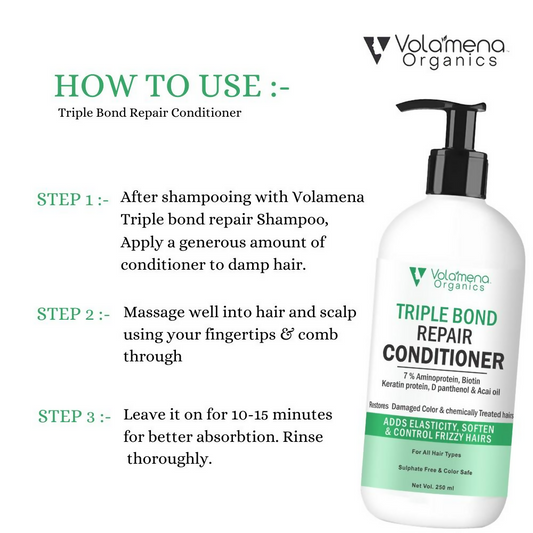 Volamena Organics Triple Bond Repair Conditioner Grab2Buy Volamena Grab2Buy
