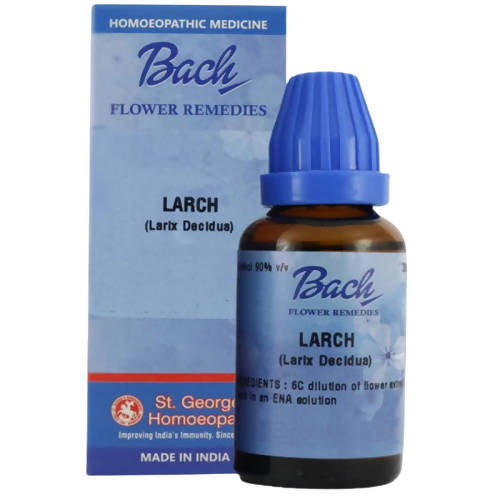 St. George’s Bach Flower Remedies Larch – Homeopathic Confidence & Self-Esteem Flower Remedy
