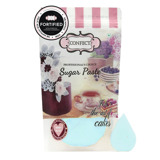 Confect Baby Blue Fondant | Edible Nutritional Sugarpaste