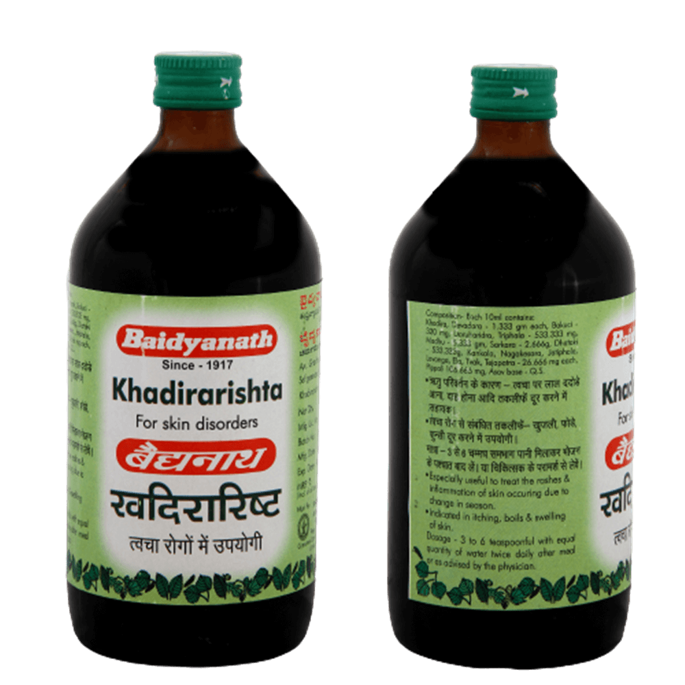 Baidyanath Khadirarishta 450 ML - Grab2buy