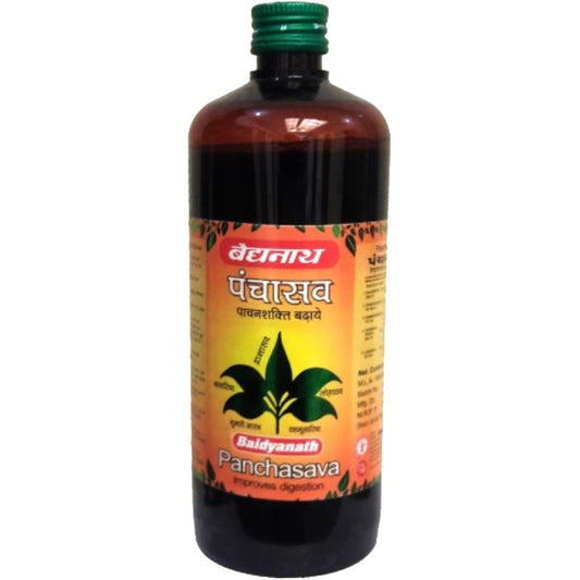 Baidyanath Panchasava (450ml) For Loss of Appetite and Indigestion, Liver Tonic