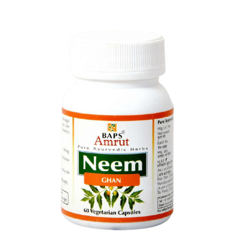 Baps Amrut Neem Ghan Capsules Grab2Buy Baps Amrut Grab2Buy