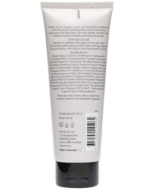 Natio Treatments Marine Mineral Overnight Repair Sleep Mask Grab2Buy Natio Grab2Buy