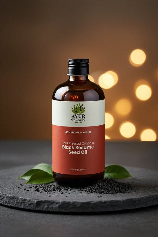 Black Sesame Oil | Cold Pressed - Organic