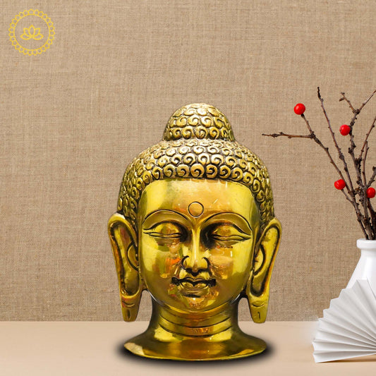 Brass Buddha Idol - Grab2buy