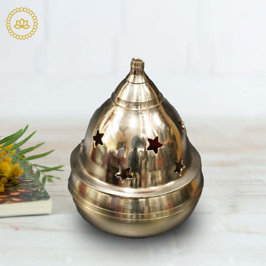 Brass Kuber Goblet: Embrace Prosperity and Elegance - Grab2buy