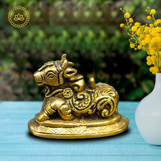 Brass Nandi Idol - Grab2buy