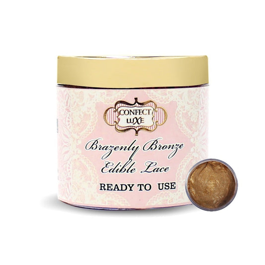 Confect Brazenly Bronze | Edible Lace