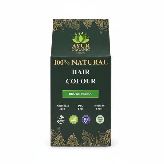Natural Henna Hair Colour | Brown