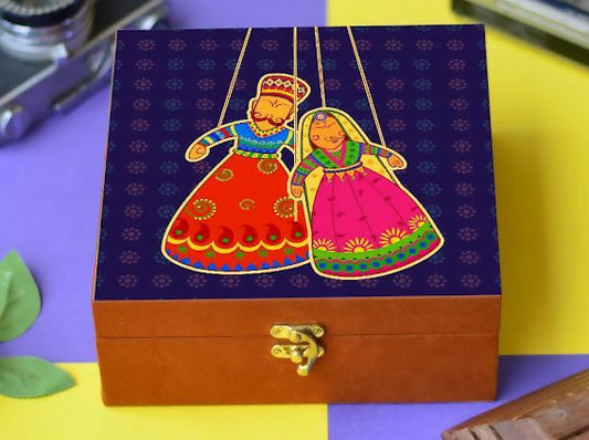 Collectibles India Wood Gift Box