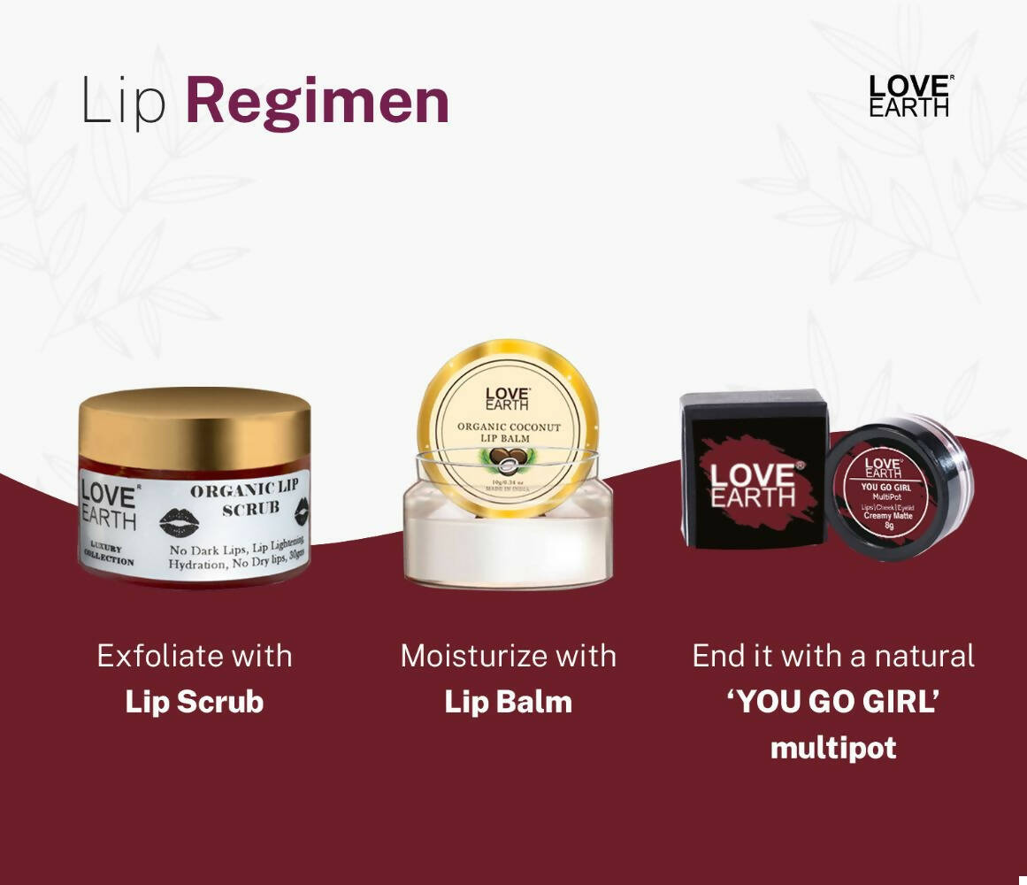 Love Earth Lip Tint & Cheek Tint Multipot - You Go Girl - Distacart