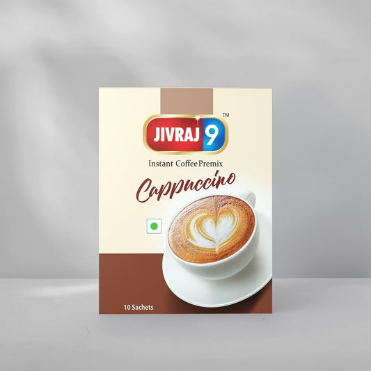 jivraj9 Tea Cappuccino Premix Coffee Box