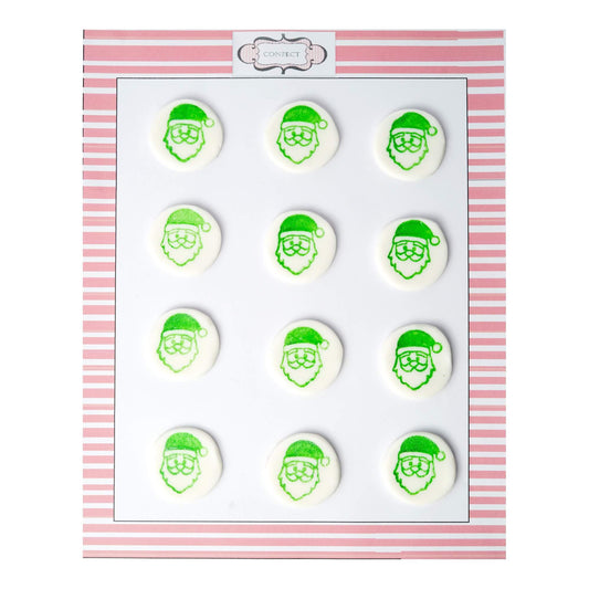 Confect Assorted Christmas Mix Green | Edible Christmas Topper