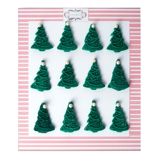Confect Green Christmas Tree | Edible Christmas Topper
