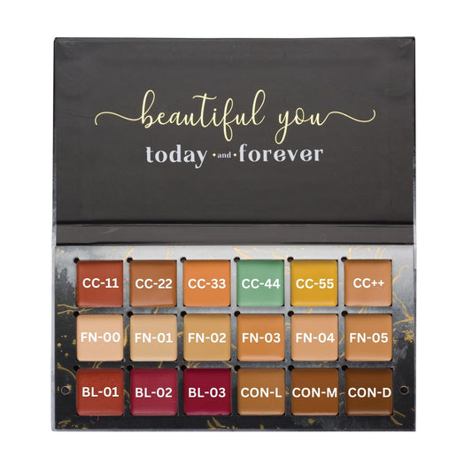 Aflairza One for All Palette Refills-Individual Refills for Foundation, Concealer, Blush & Contour