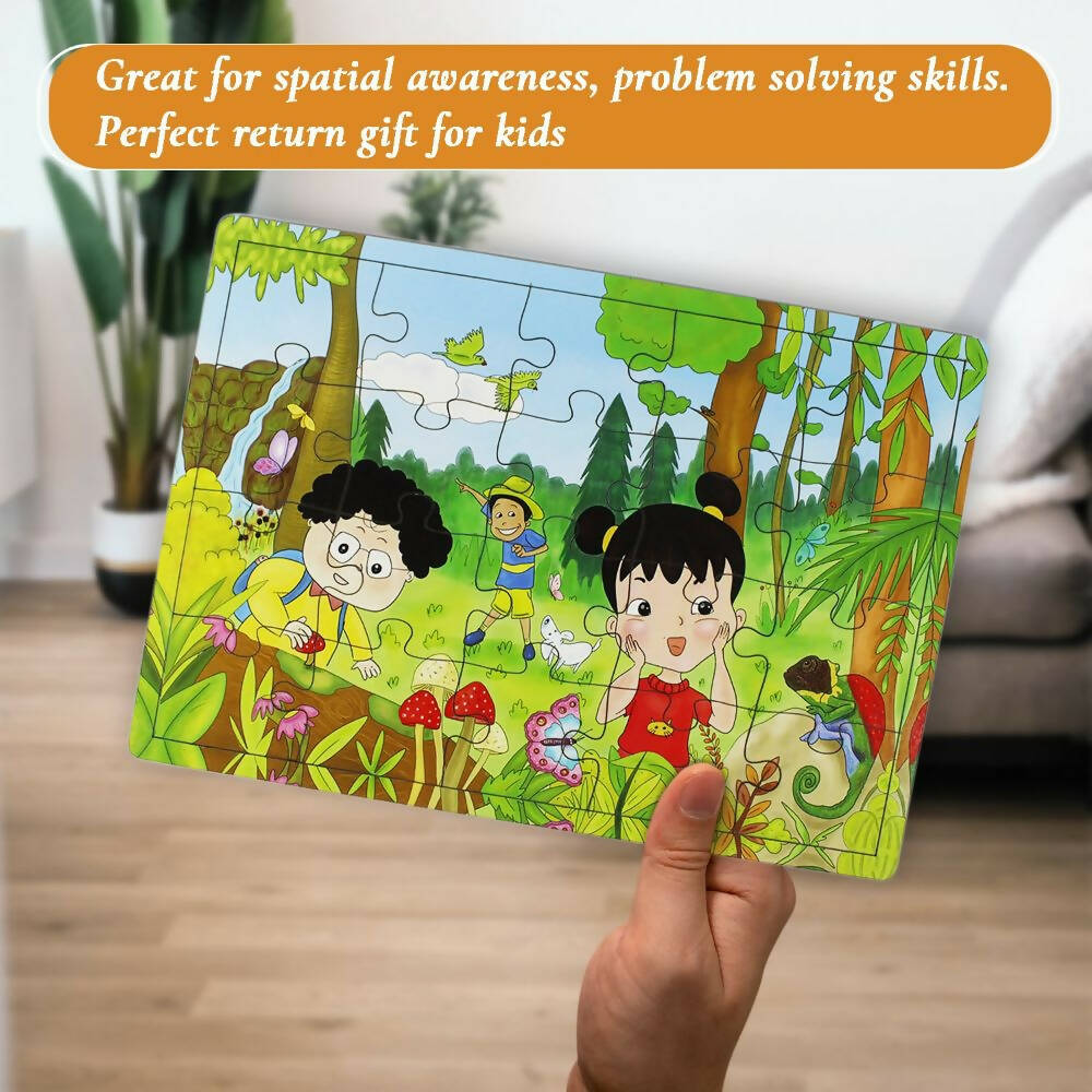 Matoyi Jigsaw Puzzles For Kids: Set of 3 Puzzles - Grab2buy