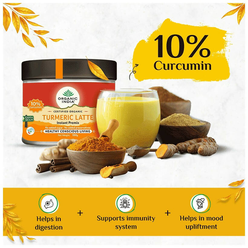 Organic India Turmeric Latte Instant Premix - Grab2buy
