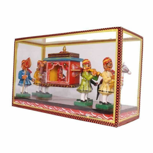 Kondapalli Meena Set With Frame - Grab2buy