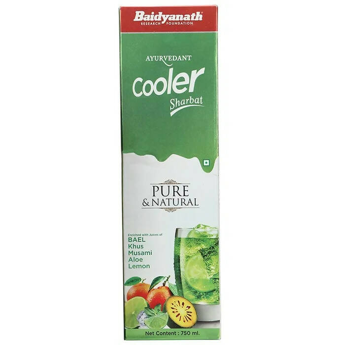 Baidyanath Jhansi Ayurvedant Pure & Natural Cooler Sharbat - Grab2buy