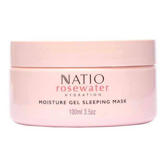 Natio Rosewater Hydration Moisture Gel Sleeping Mask Grab2Buy Natio Grab2Buy