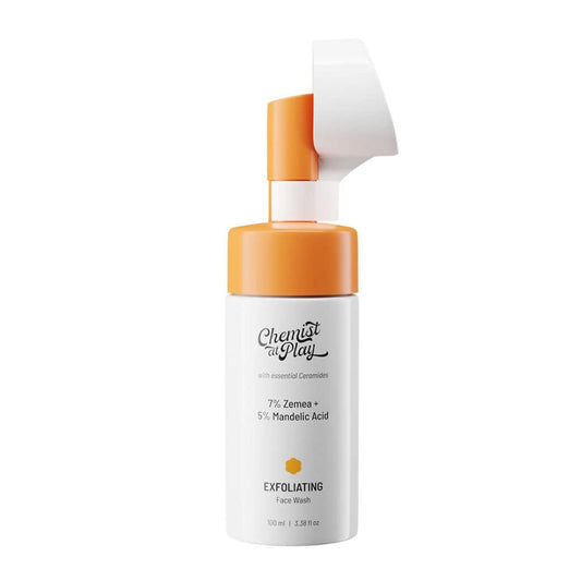 Chemist At Play Exfoliating Face Wash with Ceramides For Bumpy Skin, Pigmented Skin