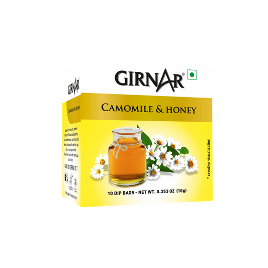 Girnar Camomile Infusion With Honey | Swadesiicart