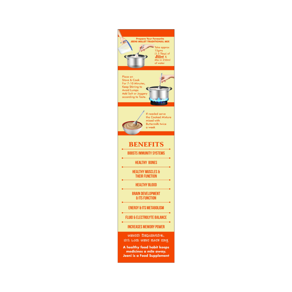 Jeeni Millet Health Mix For Junior - Grab2buy
