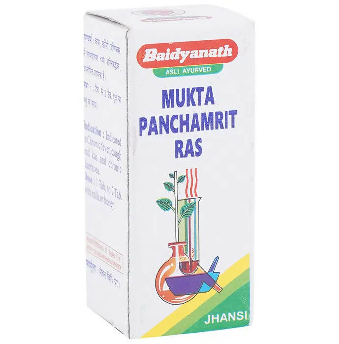 Baidyanath Jhansi Mukta Panchamrit Ras Tablets - Grab2buy