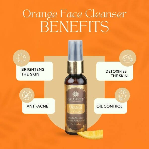 Organicos Orange Face Cleanser - Grab2buy