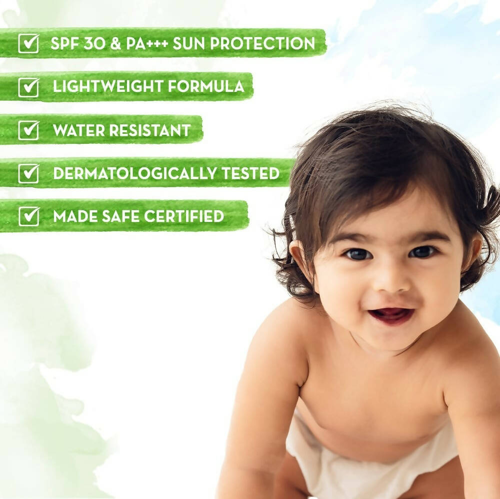 Mamaearth Milky Soft Mineral Based Sunscreen SPF 30 & PA+++ With Oats, Milk and Calendula - Grab2buy