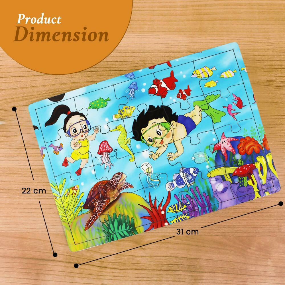 Matoyi Jigsaw Puzzles For Kids: Beach And Marine - Grab2buy