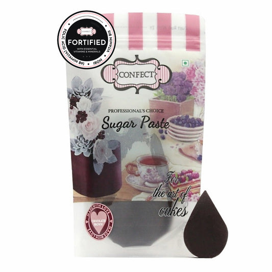 Confect Chocolate Brown Fondant | Edible Nutritional Sugarpaste