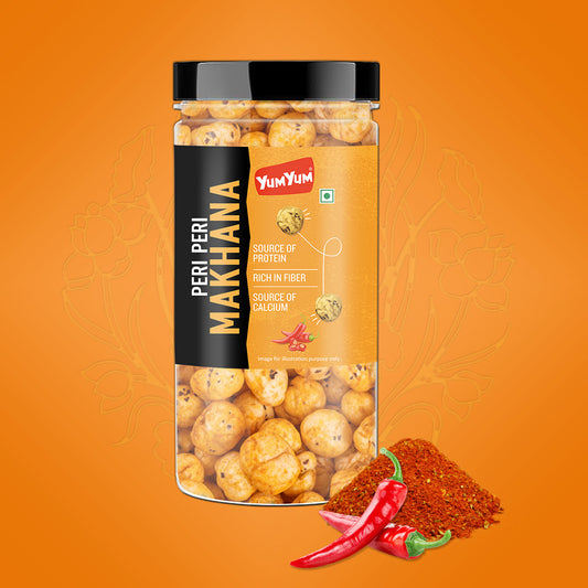 Yum Yum Peri Peri Makhana Jar Grab2Buy Yum Yum Grab2Buy