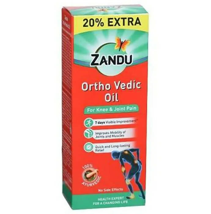Zandu Ortho Vedic Knee & Joint Pain Oil - Grab2buy