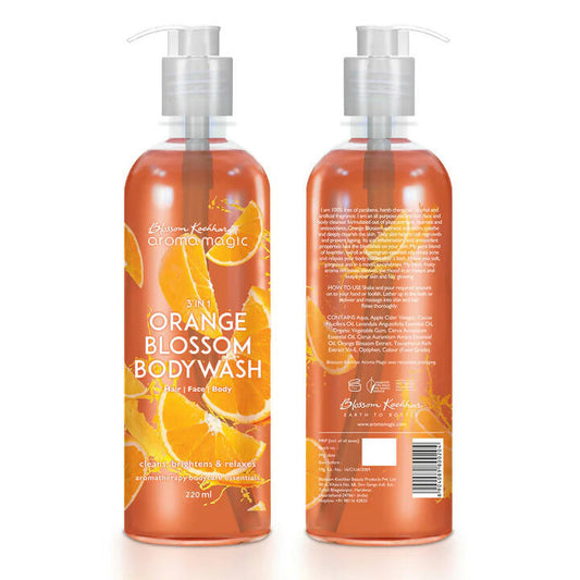 Blossom Kochhar Aroma Magic 3In1 Orange Blossom Bodywash Grab2Buy Blossom Kochhar Aroma Magic Grab2Buy