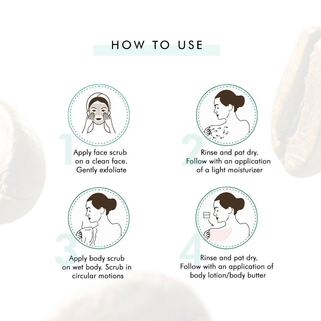 mCaffeine Exfoliation & Tan Removal Combo - Distacart