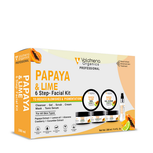 Volamena Organics Papaya & Lime Facial Kit Grab2Buy Volamena Grab2Buy