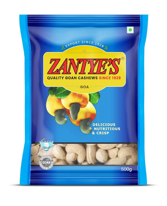 Zantye's Goan Cashew W320 Premium Kaju Grab2Buy Zantye's Grab2Buy