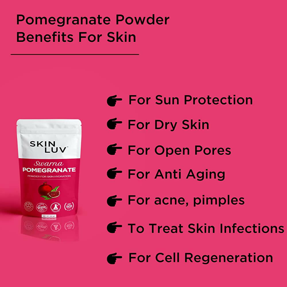 SkinLuv Swarna Pomegranate Powder For Skin Hydration - Grab2buy