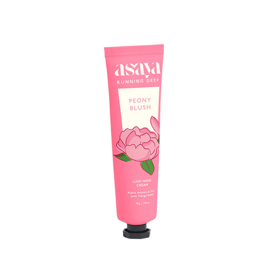 Asaya Peony Floral Hand Cream Softens Dry, Rough Hands For Men & Women Grab2Buy Asaya Grab2Buy
