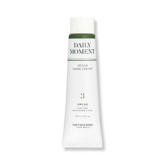 The Face Shop Non-Greasy Vegan Hand Cream - Noon Park With Hyaluronic Acid Grab2Buy The Face Shop Grab2Buy