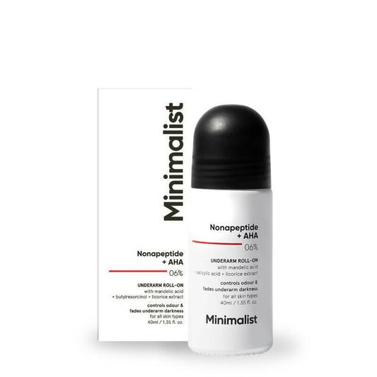 Minimalist Nonapeptide + AHA 06% Underarm Roll On Grab2Buy Minimalist Grab2Buy