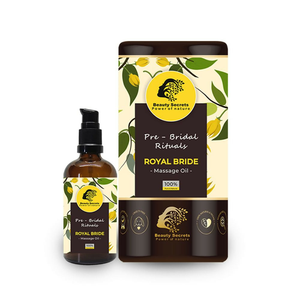 Beauty Secrets Royal Bride Body Massage Oil - Grab2buy