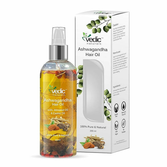 Vedic Naturals Ashwagandha Hair Oil Grab2Buy Vedic Naturals Grab2Buy