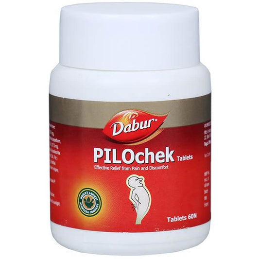 Dabur Pilochek - 60 Tablets Grab2Buy Dabur Grab2Buy