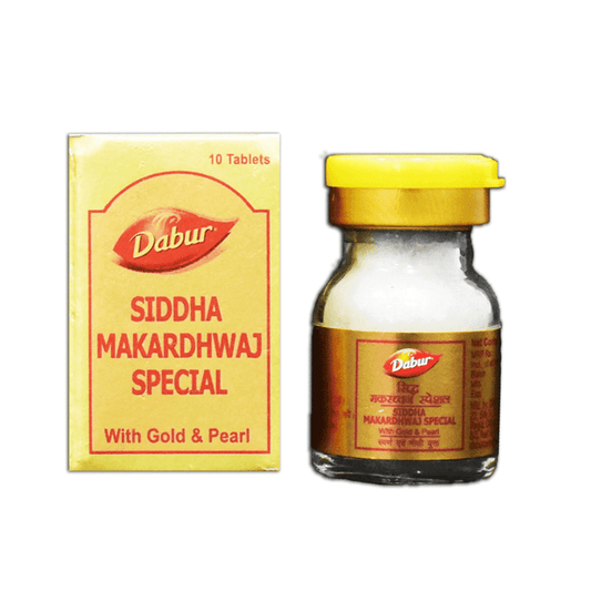 Dabur Siddha Makardhwaj Special with Gold and Pearl Grab2Buy Dabur Grab2Buy