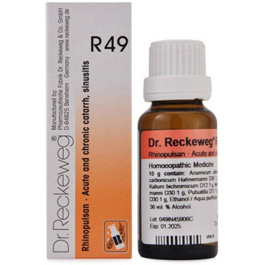Dr. Reckeweg R49 Sinus Drops | Grab2Buy