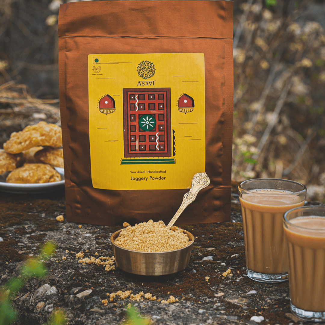 Asavi Natural Jaggery Powder - Grab2buy