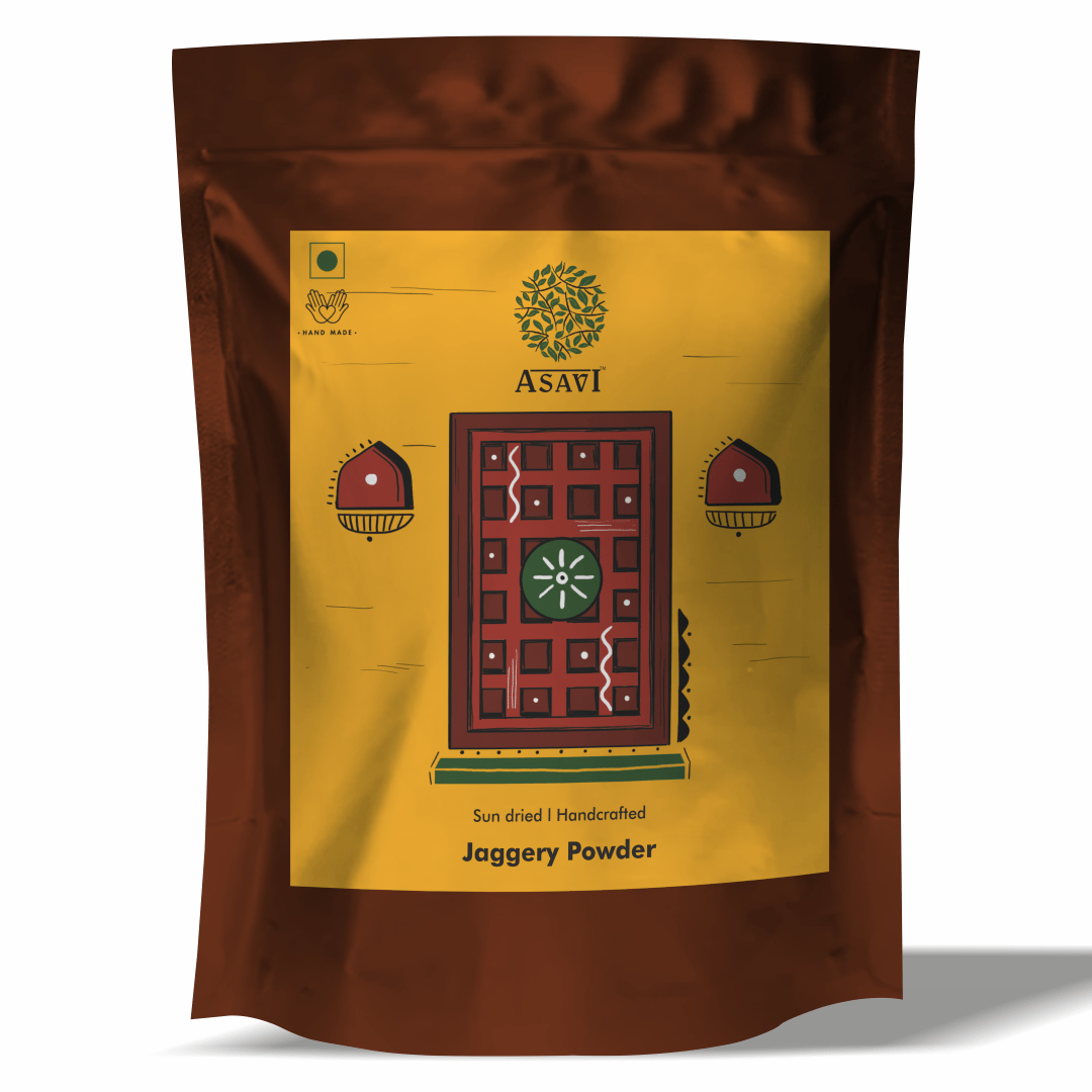 Asavi Natural Jaggery Powder - Grab2buy